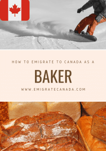 migrate to Canada as a Baker